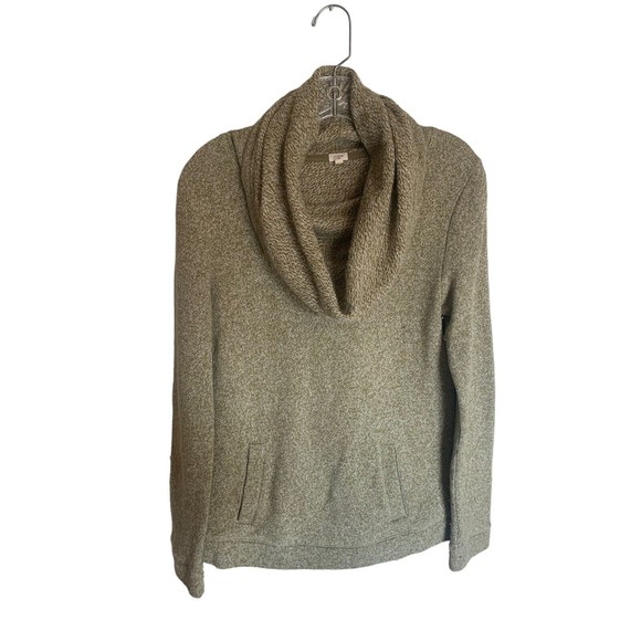 J.Crew Womens Cowl neck Size Medium Two Tone Wool Blend Sweater - Picture 3 of 14